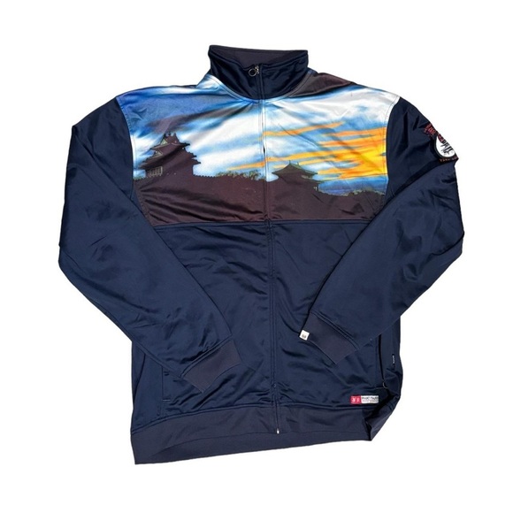 Y2K Phat Farm Japanese Style Quarter Zip Jacket NWOT - Picture 1 of 3
